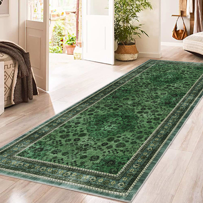 Striped Machine Braided Area Rug, Rectangle 80 x 150 cm