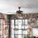 Althelia 52 W 5 - Blade Standard Ceiling Fan with Pull Chain and Light Kit Included