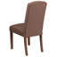 Chaise parsons Prompton avec pieds en acajou-692434461