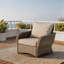 Coussins profonds pour fauteuil de patio intérieur/extérieur, 61 x 69 cm (24 x 27 po) - Résistants à l'eau-1757612841