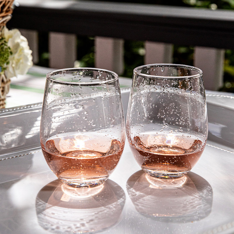 Provence Stemless Wine Glass, Clear