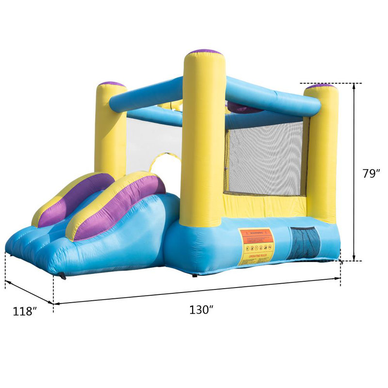 Château gonflable pour enfants avec piscine gonflable pour enfants