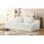 Canapé spacieux à 4 places - Mousse pleine, tissu velours côtelé doux, conception ergonomique, large, sans assemblage, 90 pouces, pour siège personnel, ergonomique, velours côtelé, assemblage requis-296790423