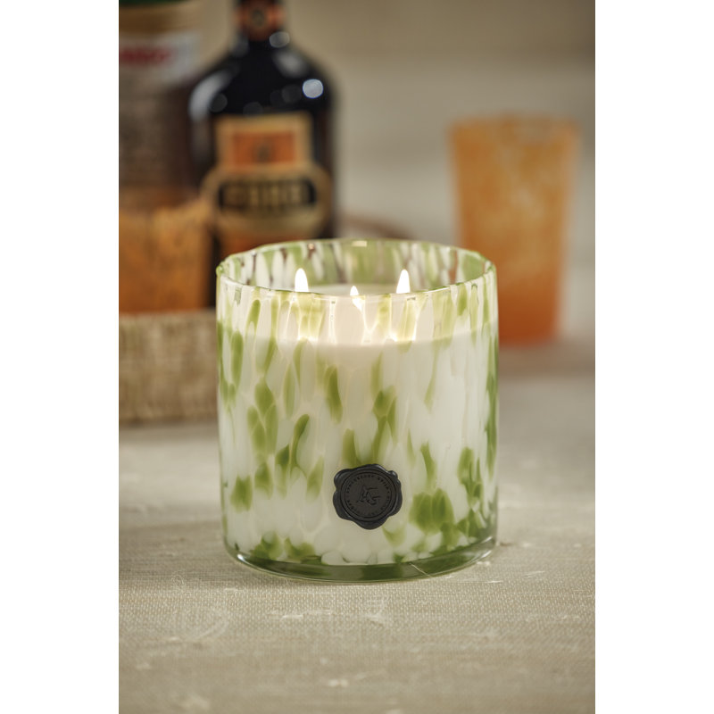 Bougie sicilienne parfumée bergamote citron