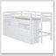Lit mezzanine avec 4 tiroirs Kellsey