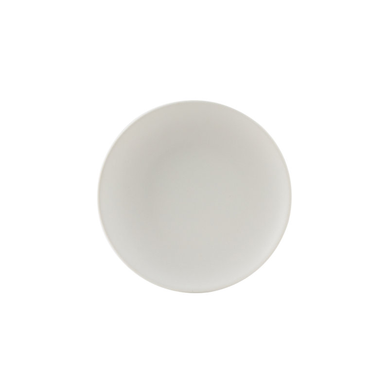 Zion 6-1/2-Inch Plate Coupe, White