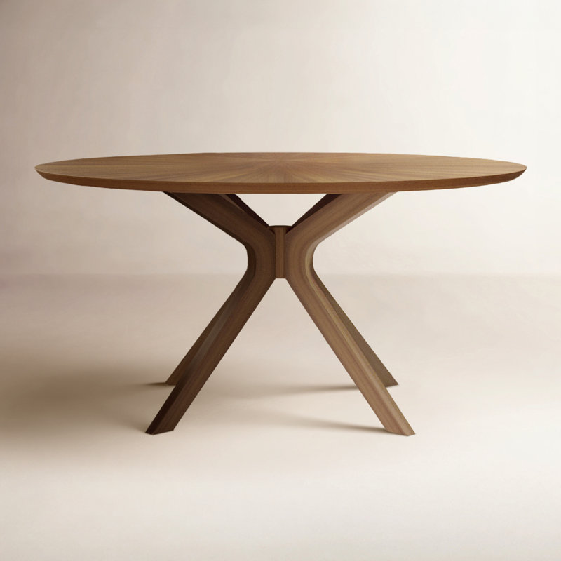 Table de salle à manger Nestor, H 30 po x L 59 po x l 59 po, Noyer