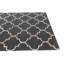 Tapis noir Otto