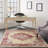 Burnie Oriental Cream/Red Area Rug-1502531503