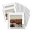 Cadre photo mat carré en métal (ensemble de 25)-102881446-102881443