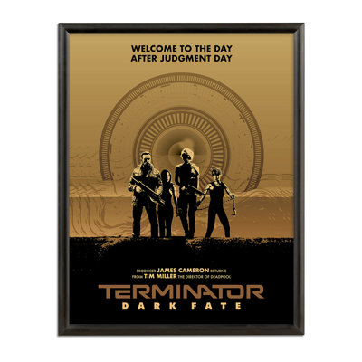 M&T Displays Poster Frame Black 22x28 Aluminum, Front Loading, Wall Mounting, Snap Frame Display for Picture, Document, Certificate or Sign with Mitred Corner