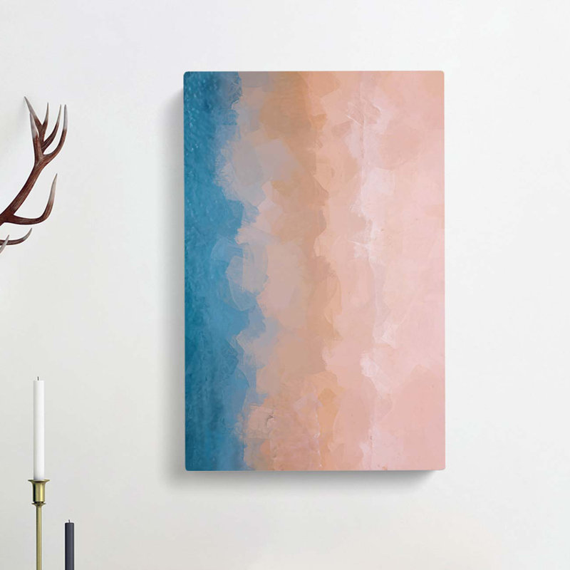 Upon The Beach In Abstract - Wrapped Canvas, 50cm H x 35cm W x 3cm D