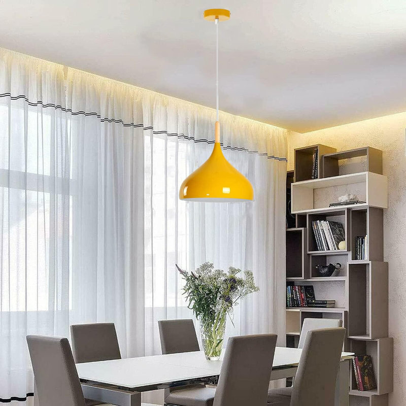 Marlborough 1 - Light Dome Pendant, Yellow