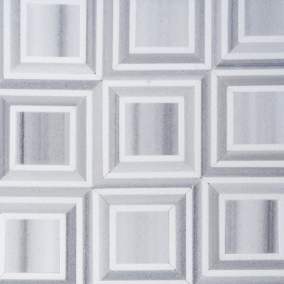 Carreau de mosaïque mural de 6 po x 6 po et carreaux de sol