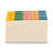 Smead® Alphabetic Top Tab Indexed File Guide Set Wood File Guides