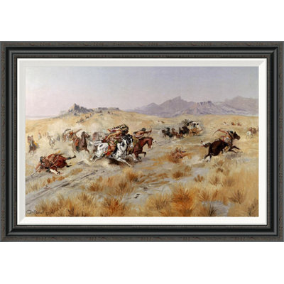 " Attack " by Charles M. Russell