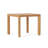 3 Pc Patio Relaxation - Wood And Water- Fabric Cushions Chat Stylish Outdoor Conversation Area. Build. Cushion Material. Brown Patina Frame Finish. Slat Panel Tabletop Design. Contemporary Chairs.-545948643-545948644