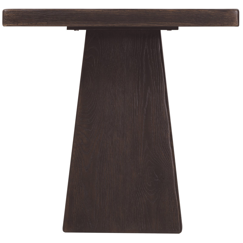 Driftwood End Table, Worn Saddle