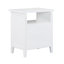 Table de chevet 2 tiroirs Weston White-2060484932