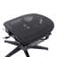 Chaise de bureau en filet avec repose-pieds