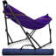 Support pour hamac pliable Tranquillo, support pour hamac double capacité de 600 lb pour 2 personnes, hamac pliant robuste pour l'intérieur et l'extérieur, assemblage rapide, mauve-1620018194-1676791688
