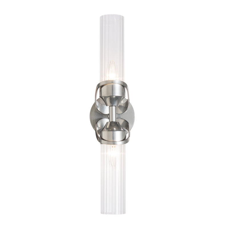 Bow 2 - Light Dimmable Vanity Light, Sterling