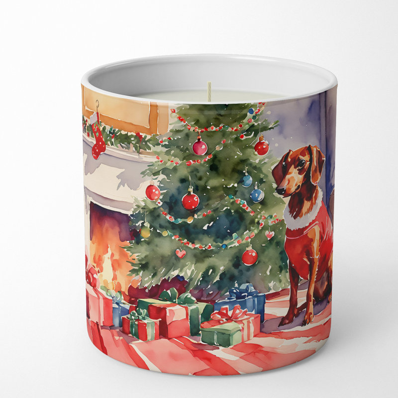 Bougie décorative teckel