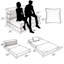 Canapé-lit futon, canapé-lit en mousse viscoélastique haute densité avec coussin moelleux, canapé-lit pliant, gris foncé-1621026853