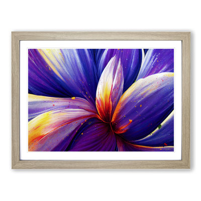 Colourful Iris Flower Vol.1 Abstract - Print