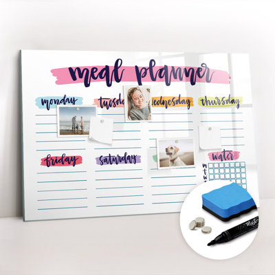 Magnetic Glass Dry Erase Board