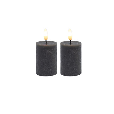Ensemble de bougies sans flamme 2 pièces