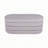Velvet Ottoman Bench with Storage, Taupe