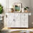 Mayrani 43" Rolling  Kitchen Island with Storage and Power Outlet-270499879