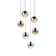 Grapes 6 - Light LED Cluster Pendant