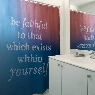 Shower Curtain with Liner Included