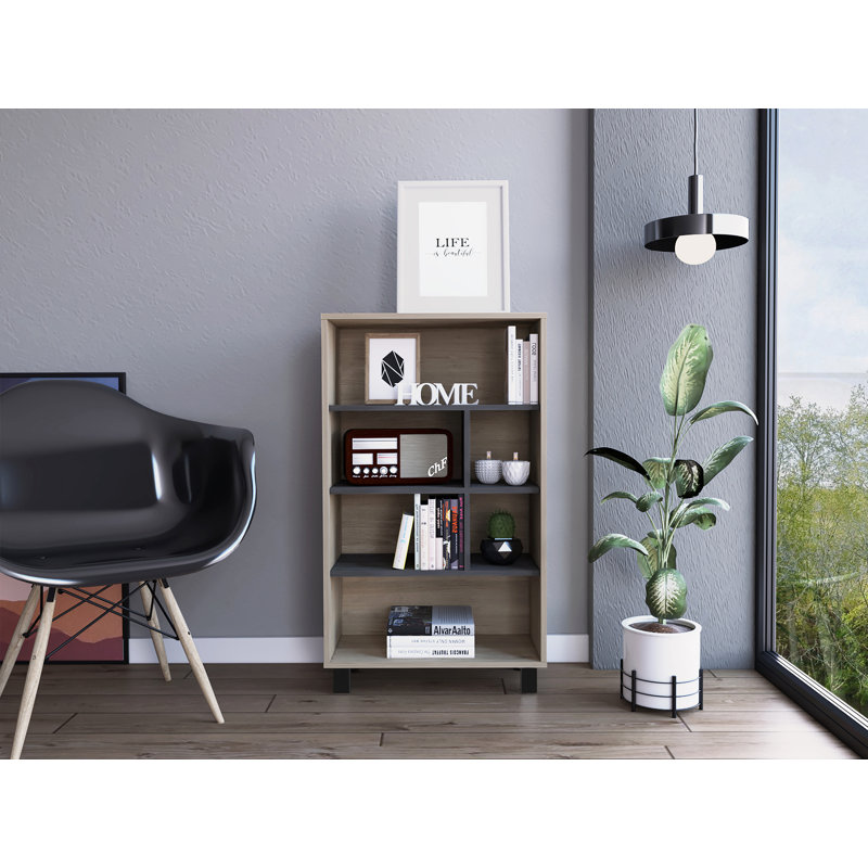 Etherton Low 3 Shelf Bookcase