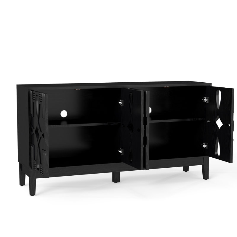 Armoire-buffet 60,5 po Mid Century