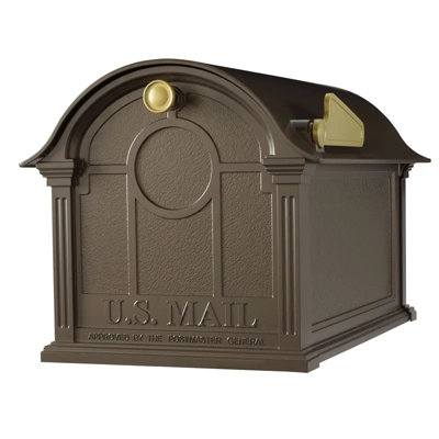 Aluminum Post Mounted Mailbox