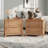 3-Drawer Farmhouse Style Fully Assembled Wood Nightstand SideTable for Living Room, Bedroom,Set of 2-556248178