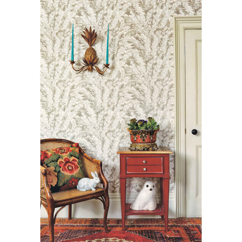 Anthology Floral Wallpaper Roll, Teal