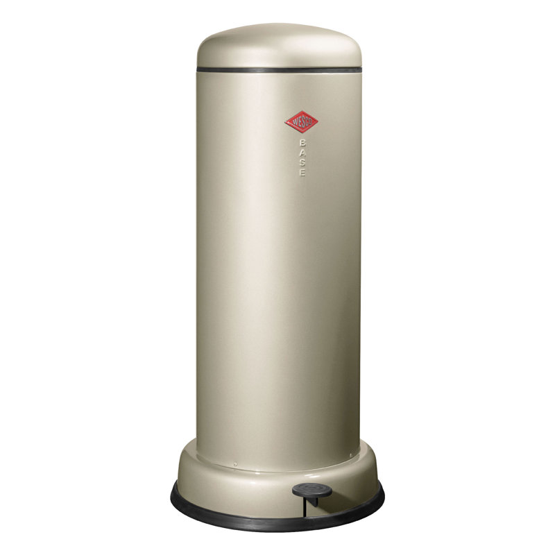 Step On Kitchen Trash Can - 30L, Nickel Silver