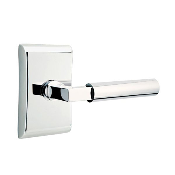 Linea Bertomani poignée de porte avec rosace gris