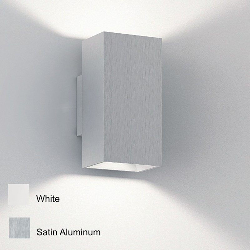 Dau Doble 2 - Light Flush Mount, Brushed Aluminum