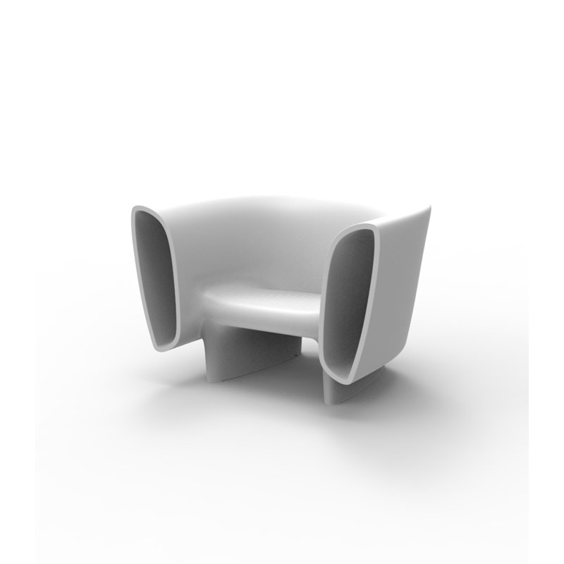 Bum Bum Patio Chair, White