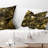 Abstract Metallic Fabric Pattern Lumbar Pillow