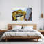 Still Life With A White Cloud Abstract Contemporary Wall Art Print by Juan Gris - Wrapped Canvas Print-228325782