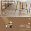 Ensemble de 2 tabourets de bar à hauteur de comptoir en rotin 27 po, chaises de bar en osier pour îlot de cuisine, beige, ensemble de 2