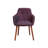 Caviness Chavers Polyester Armchair Dining Chair-1793290063