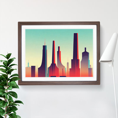 City Skyline Vol.1 - Framed Print