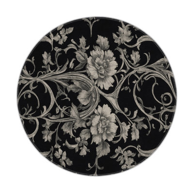 Obsidian Twist Indoor And Outdoor Area Rug